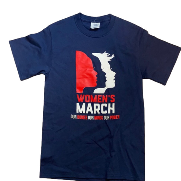 Women’s MARCH Our Bodies Our Minds Our Power Tee Size Small - Picture 1 of 7